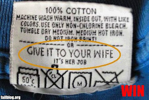 Laundry Instructions